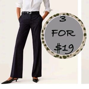 3/$19 Mossimo pinstripe dress pants trousers